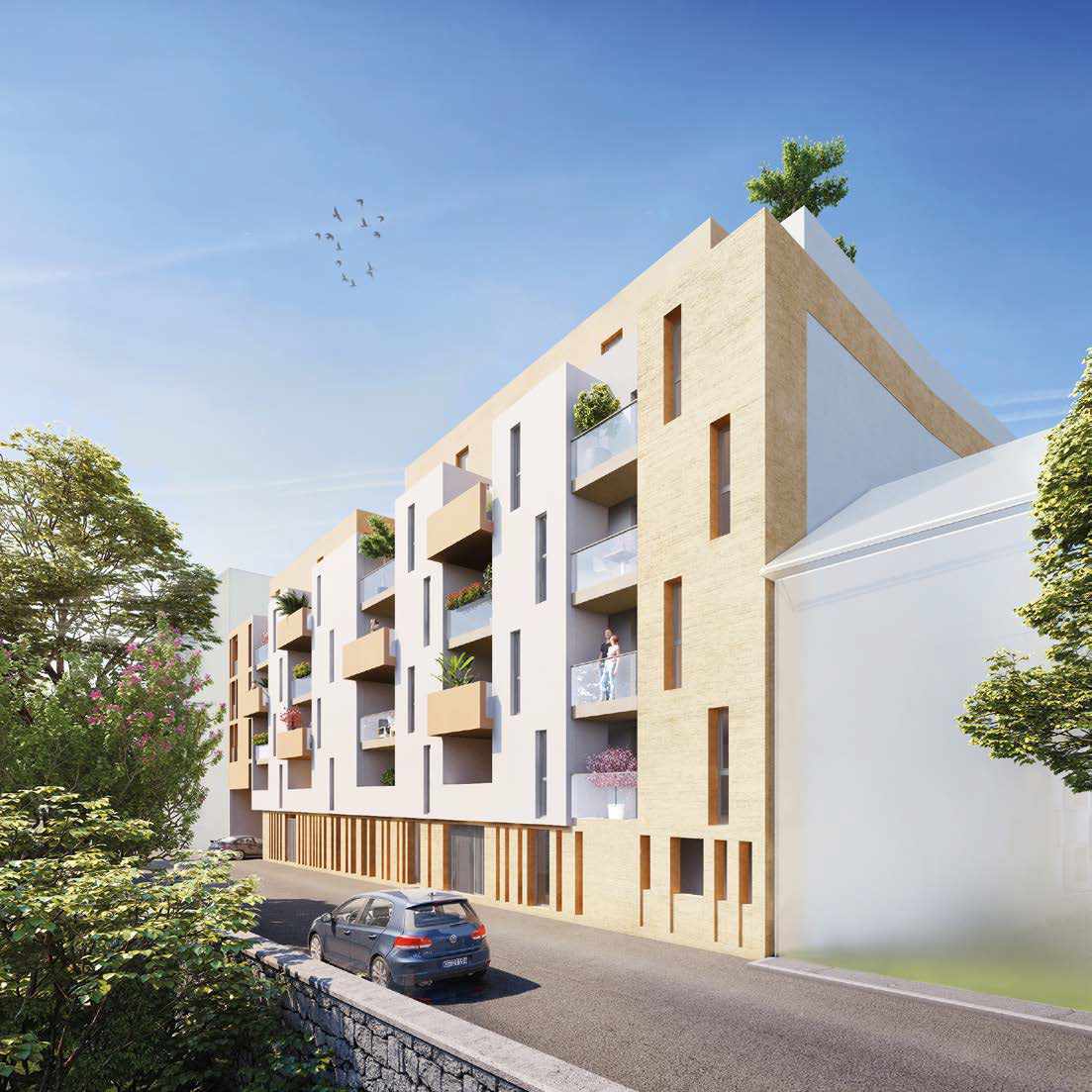Appartement neuf T2, T3, T4 à Toulon - 83000 avec accès PMR - Imvestigo - Votre courtier en immobilier neuf ! Immobilier Neuf - Toulon - Hyères - Brignoles