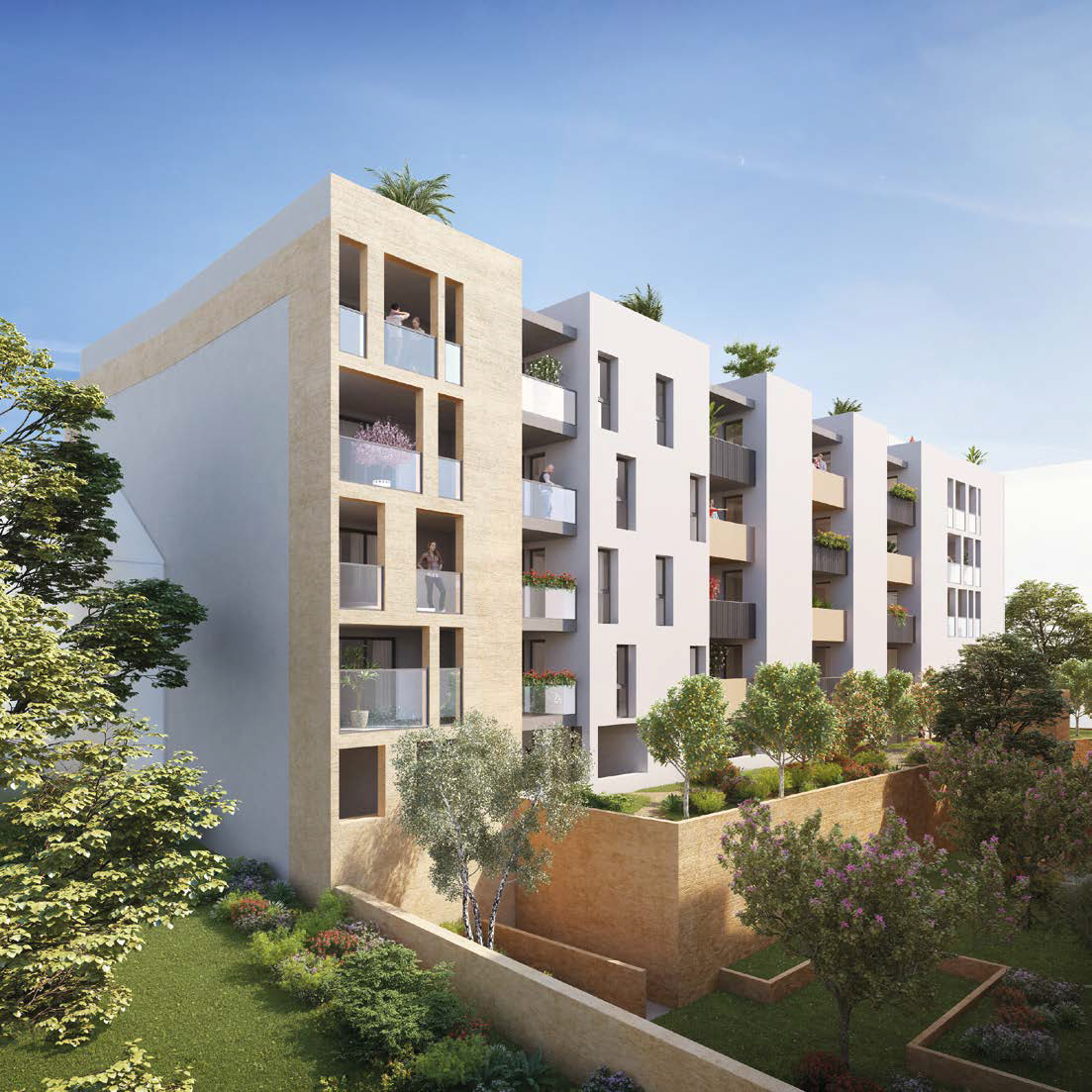 Appartement neuf T2, T3, T4 à Toulon - 83000 avec accès PMR - Imvestigo - Votre courtier en immobilier neuf ! Immobilier Neuf - Toulon - Hyères - Brignoles