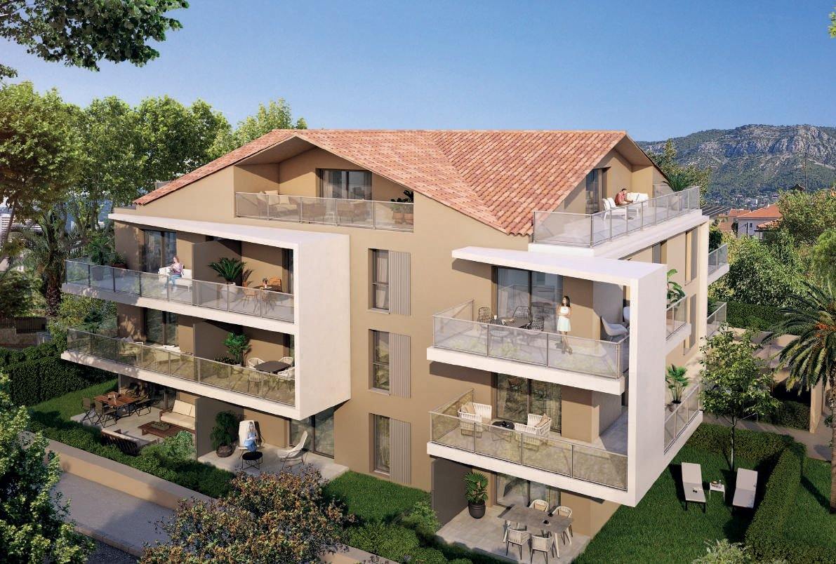 Appartement T2, T3, T4 à Toulon - 83000 Cap Brun proche des plages - Imvestigo - Votre courtier en immobilier neuf ! Immobilier Neuf - Toulon - Hyères - Brignoles